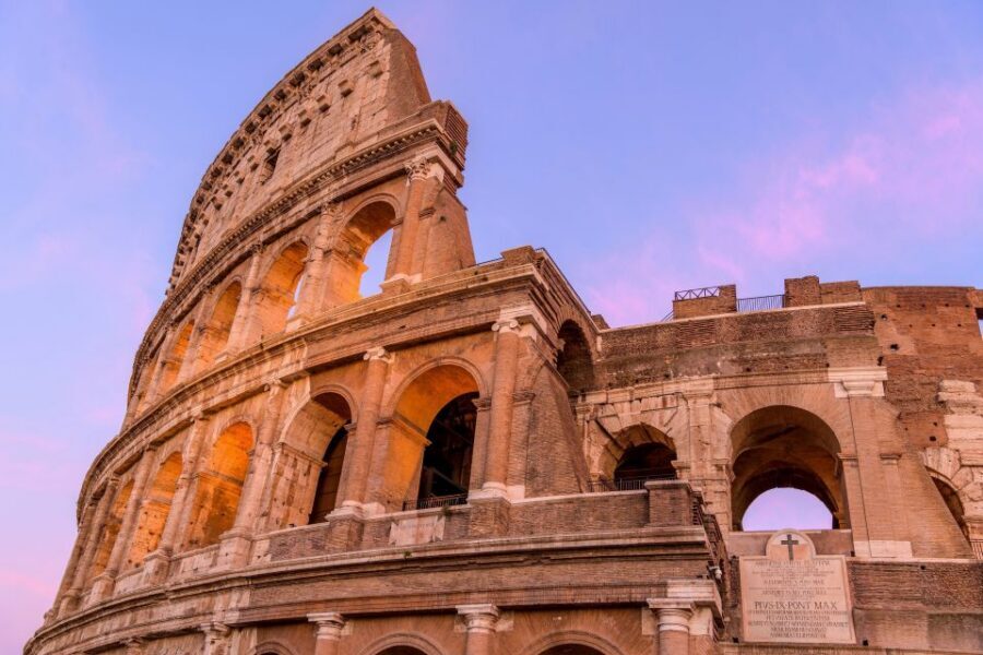Rome: Full-Day Colosseum, Vatican Museums & St Peter's Tour - Entering the Colosseum with reserved access