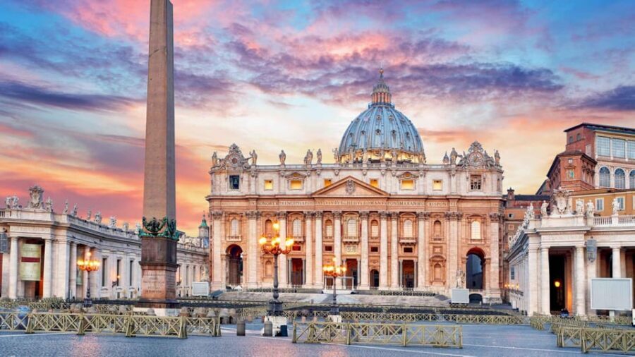 Rome: St Peter's Basilica & Papal Tombs Tour with Dome Climb - St. Peter’s Square Orientation: Bernini’s Visual Tricks in Real Life